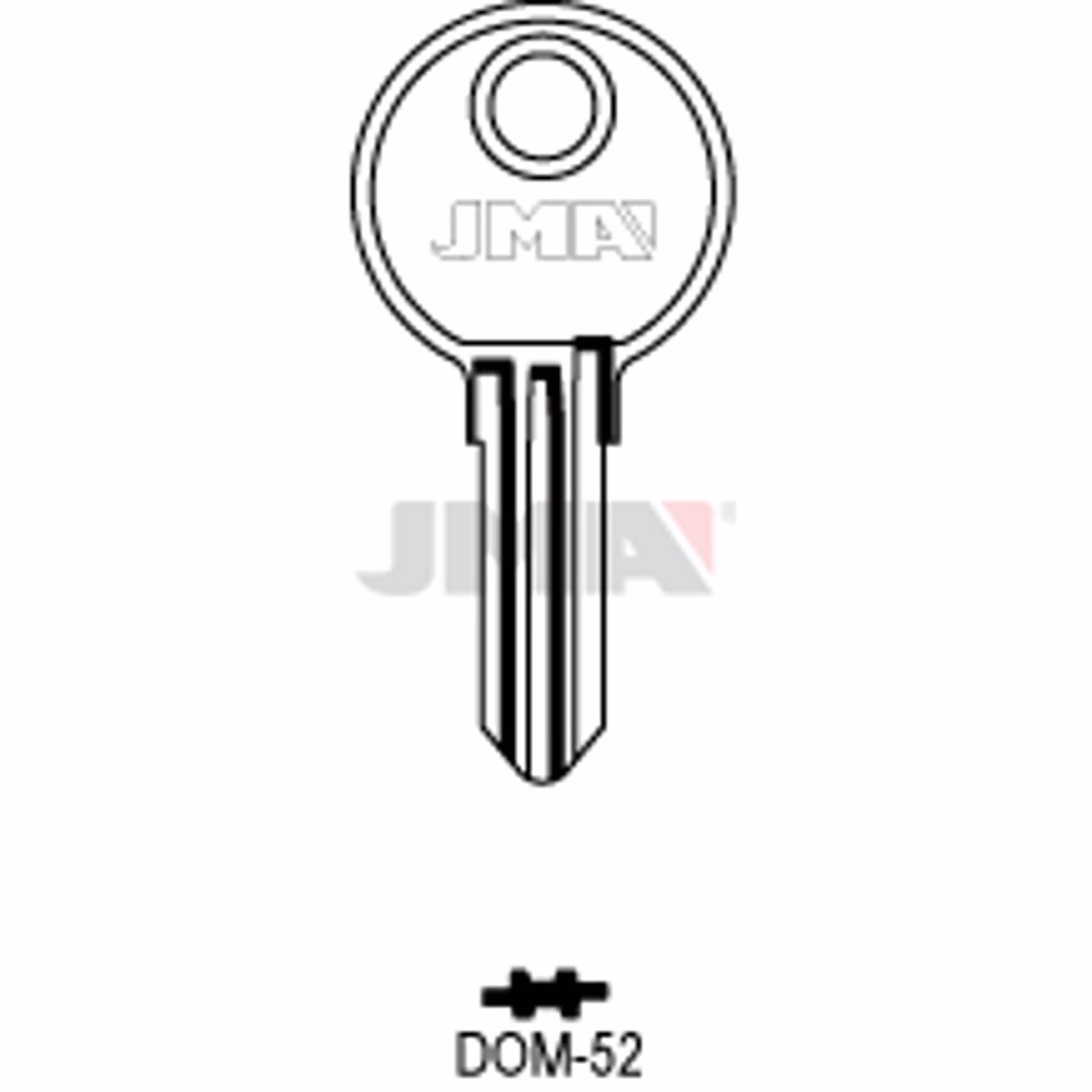 LLAVE JMA ACERO-C (DOM-52)