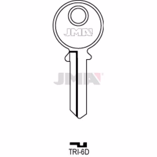 LLAVE JMA ACERO-C (TRI-6D)