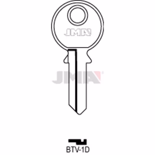 LLAVE JMA ACERO-B (BTV-1D)