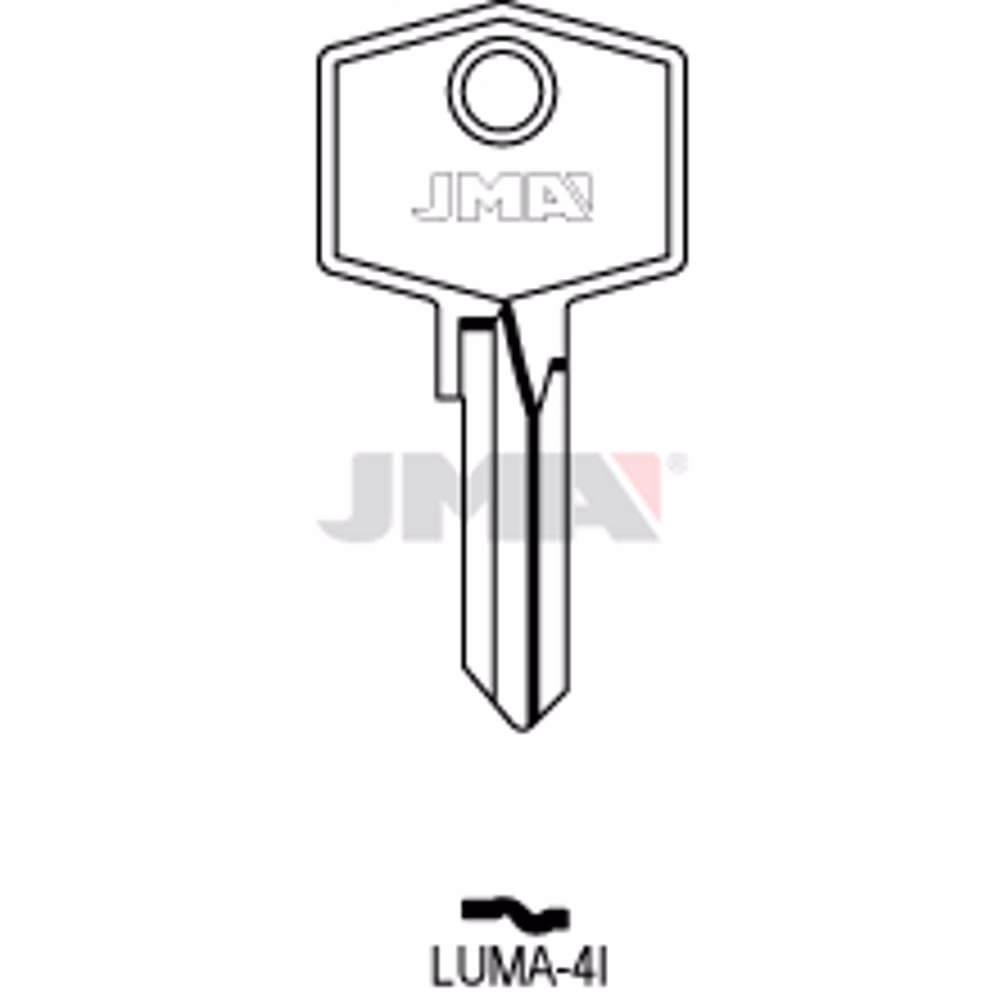 LLAVE JMA ACERO-B (LUMA-4I)