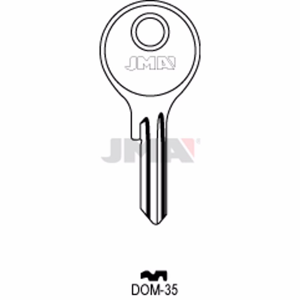LLAVE JMA ACERO-C (DOM-35)