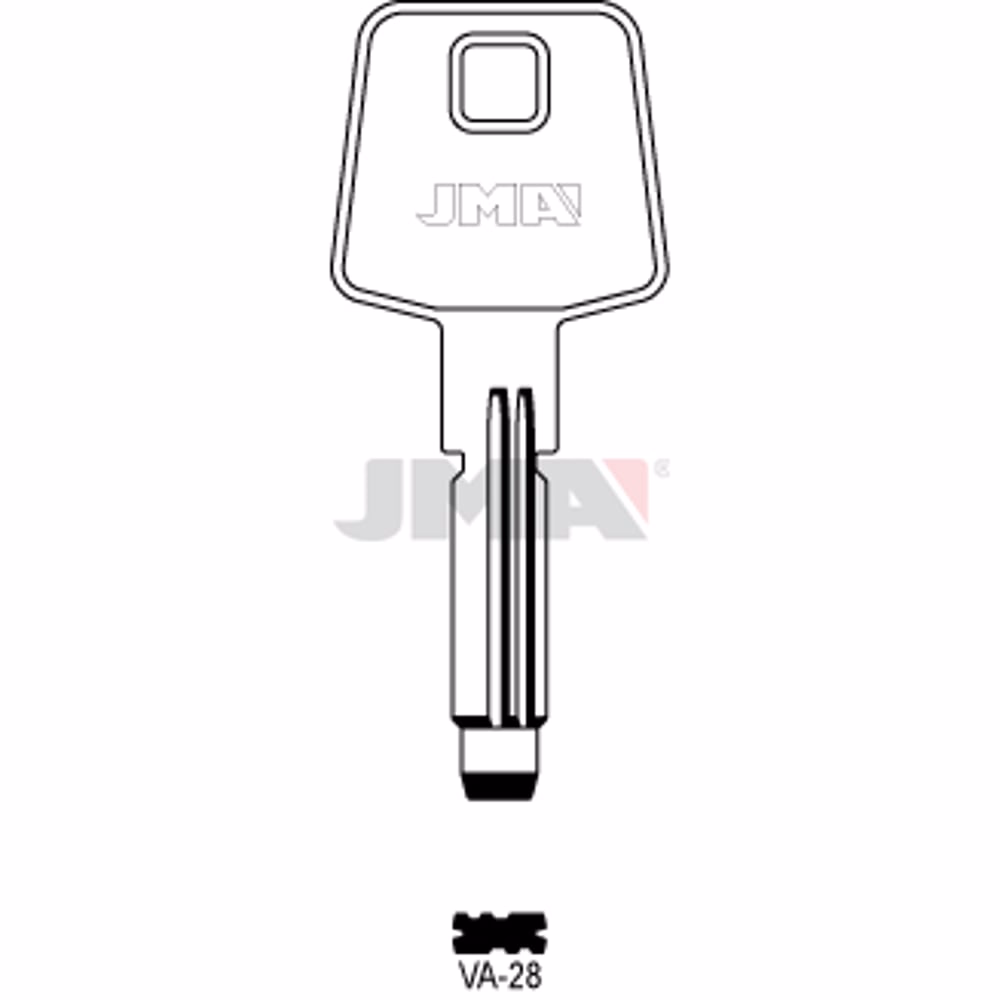 LLAVE JMA ALPACA SEGURIDAD (VA-28)