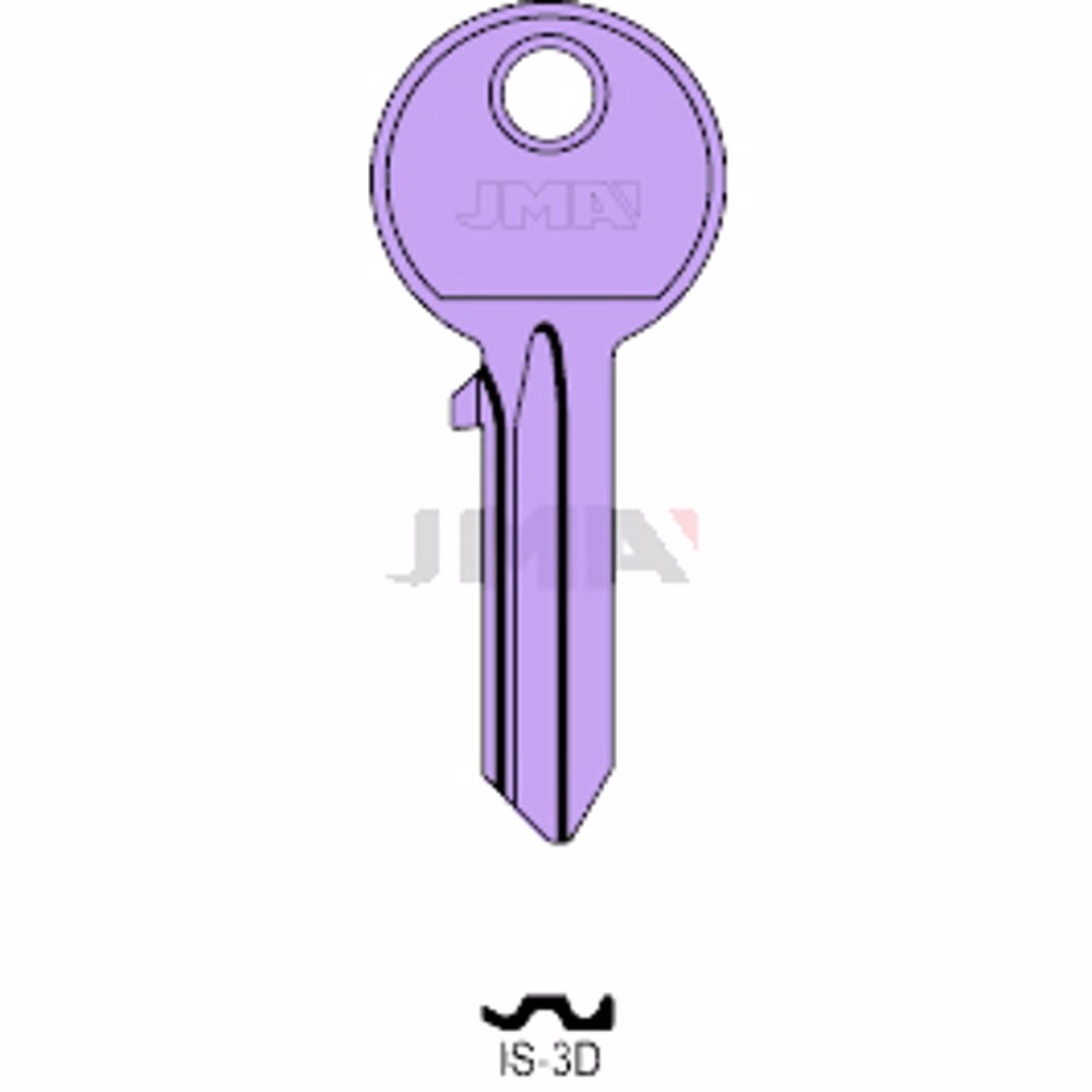 LLAVE JMA ALUMINIO (IS-3D LILA)
