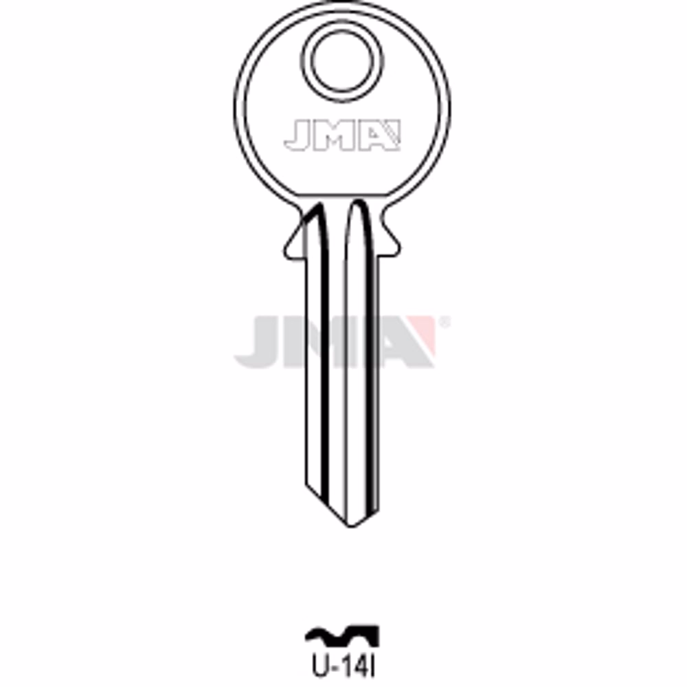 LLAVE JMA ACERO-C (U-14I)