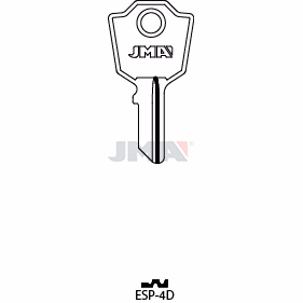 LLAVE JMA ACERO-C (ESP-4D)