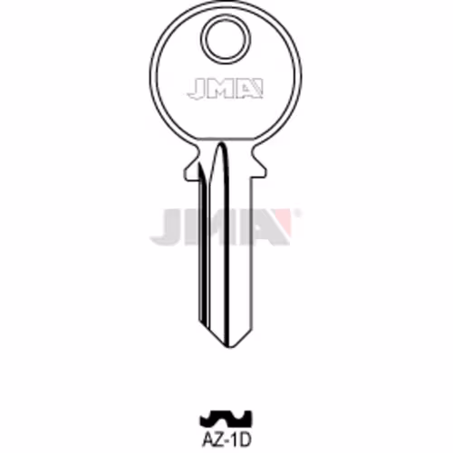LLAVE JMA ACERO-A (AZ-1D)