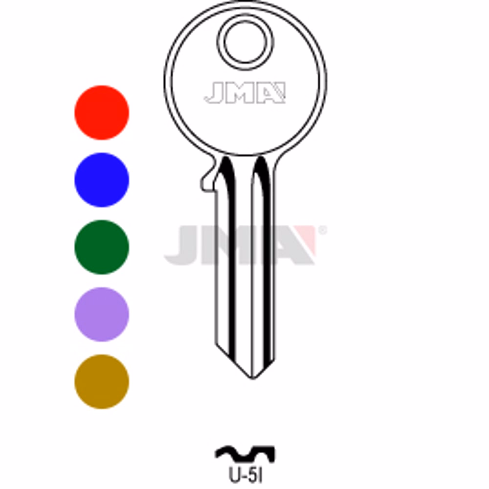 LLAVE JMA ALUMINIO (U-5I SURTIDO)