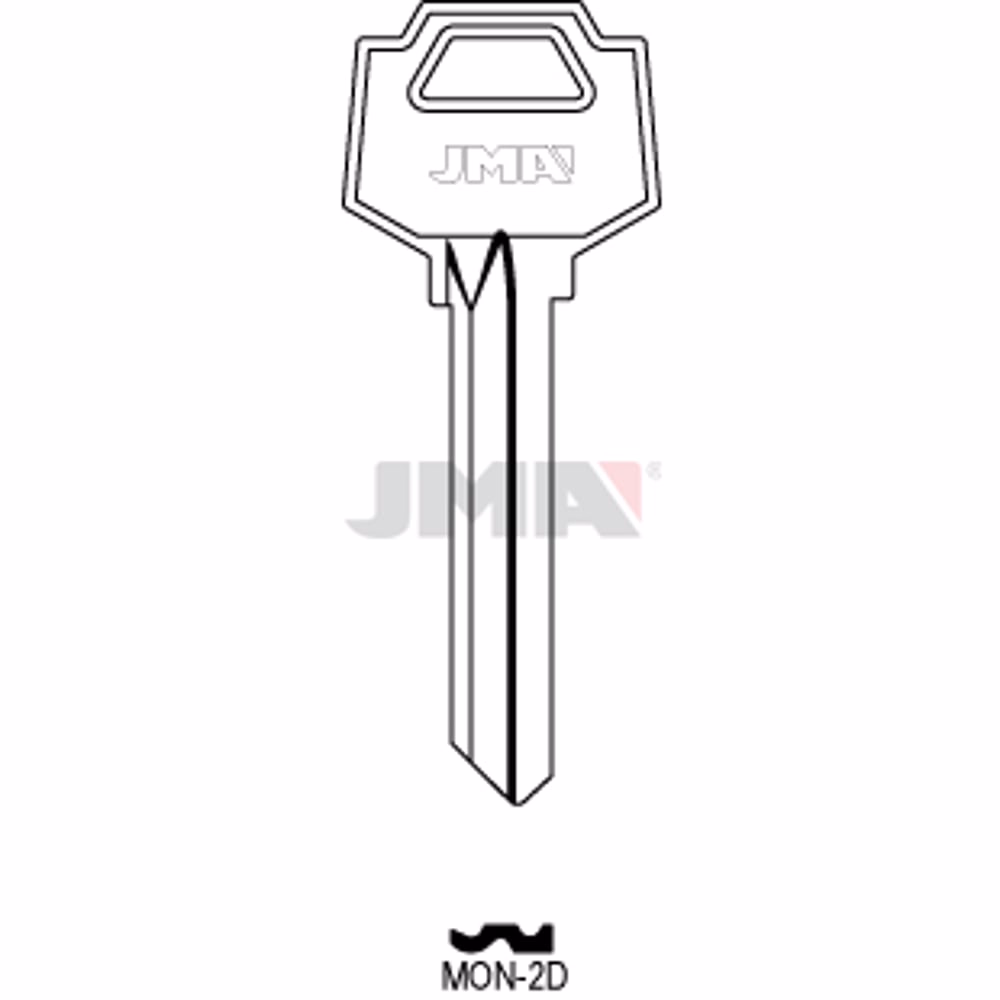LLAVE JMA ACERO-C (MON-2D)