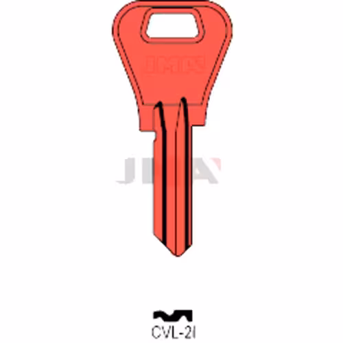 LLAVE JMA ALUMINIO (CVL-2I ROJO)