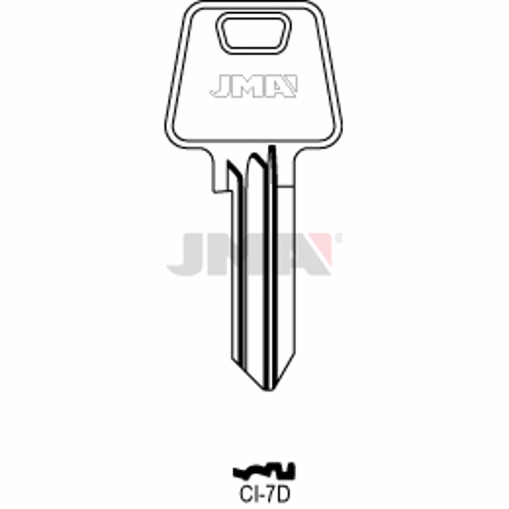 LLAVE JMA ACERO-C (CI-7D)