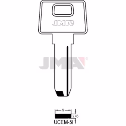 LLAVE JMA ALPACA SEGURIDAD (UCEM-5I)
