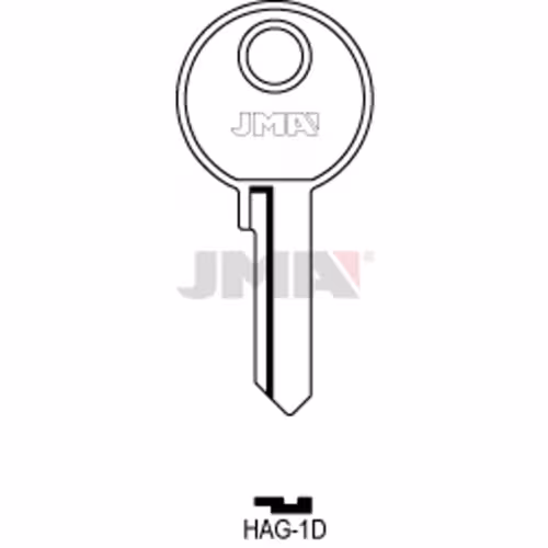LLAVE JMA ACERO-C (HAG-1D)