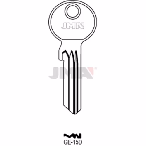 LLAVE JMA ACERO-C (GE-15D)