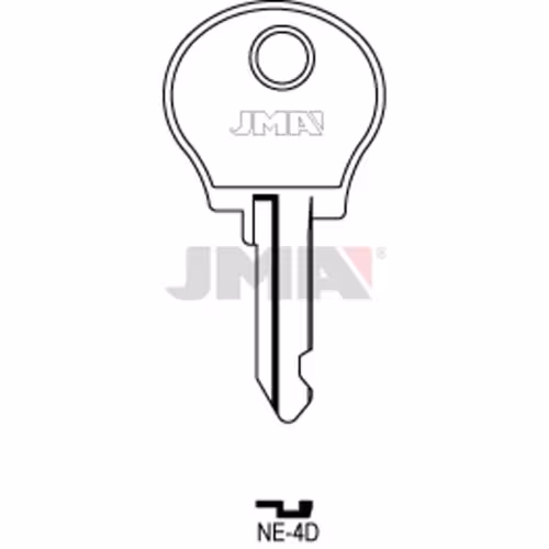 LLAVE JMA ACERO-C (NE-4D)