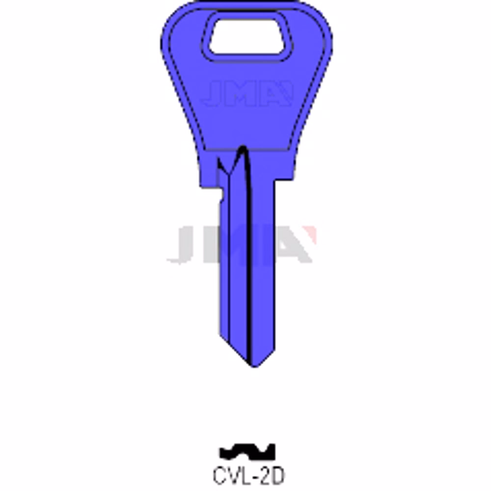 LLAVE JMA ALUMINIO (CVL-2D AZUL)