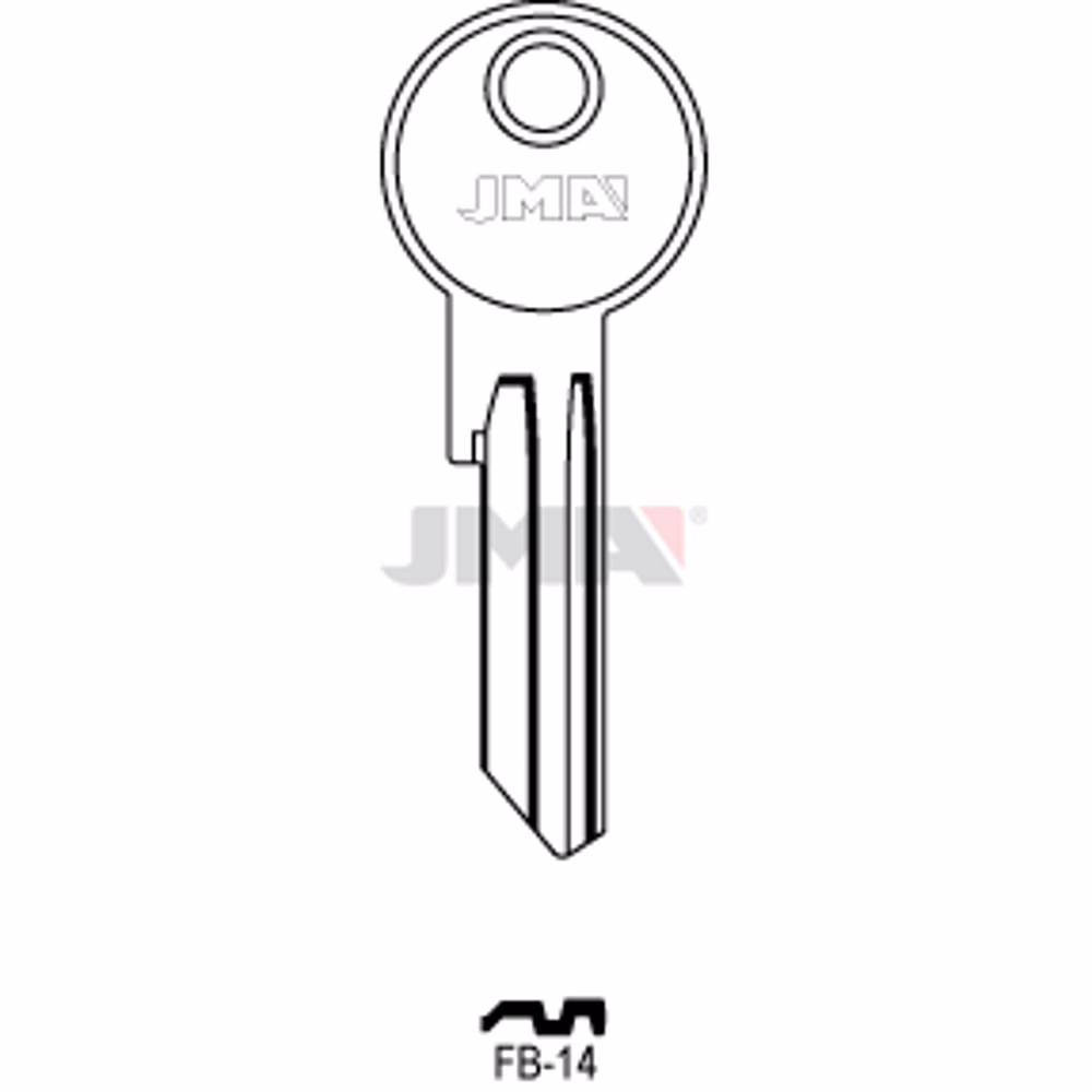 LLAVE JMA ACERO-C (FB-14)