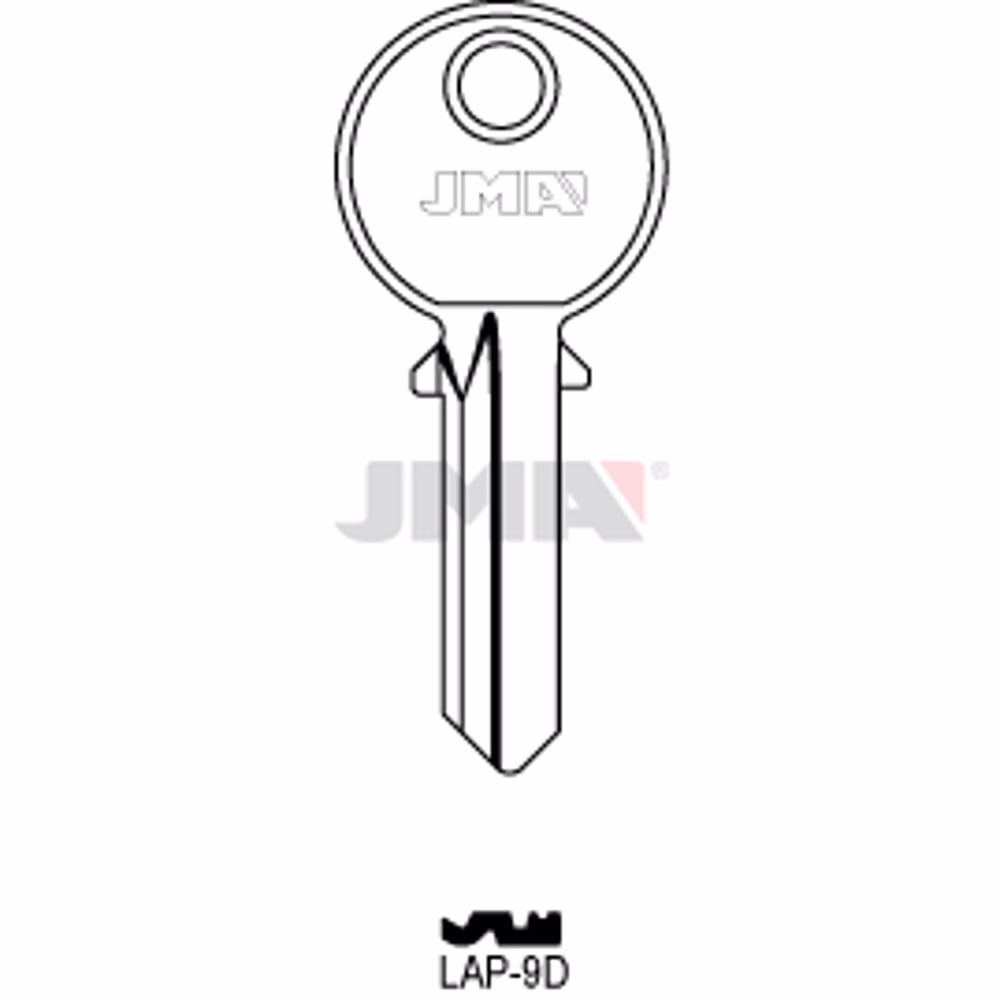 LLAVE JMA ACERO-C (LAP-9D)