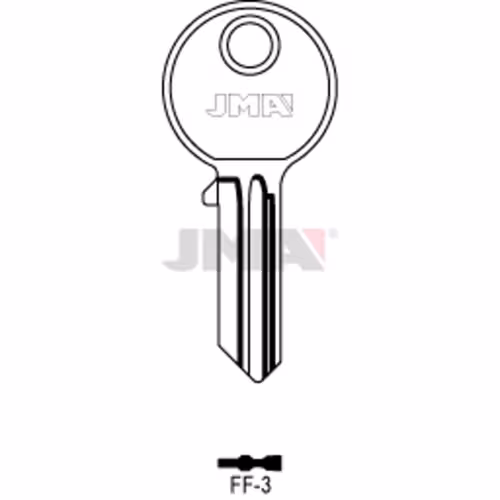 LLAVE JMA ACERO-C (FF-3)