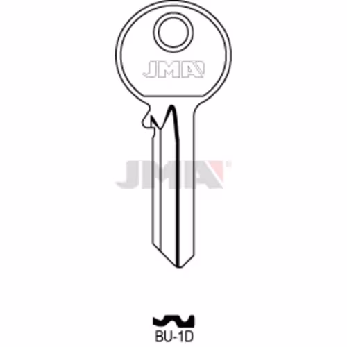 LLAVE JMA ACERO-C (BU-1D)
