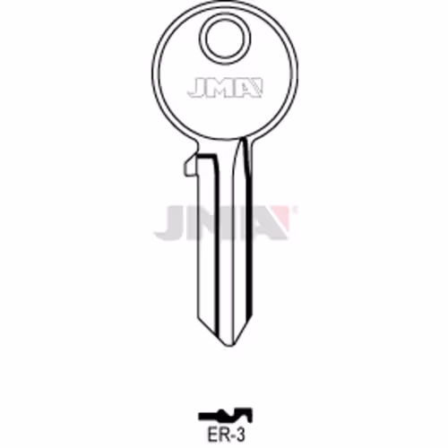 LLAVE JMA ACERO-C (ER-3)
