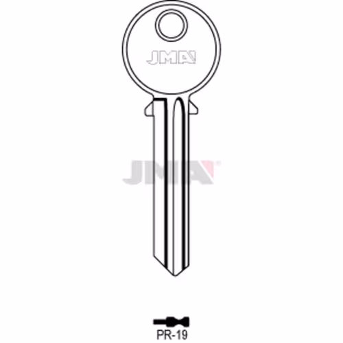 LLAVE JMA ACERO-C (PR-19)