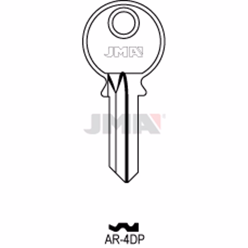 LLAVE JMA ACERO-B (AR-4DP)