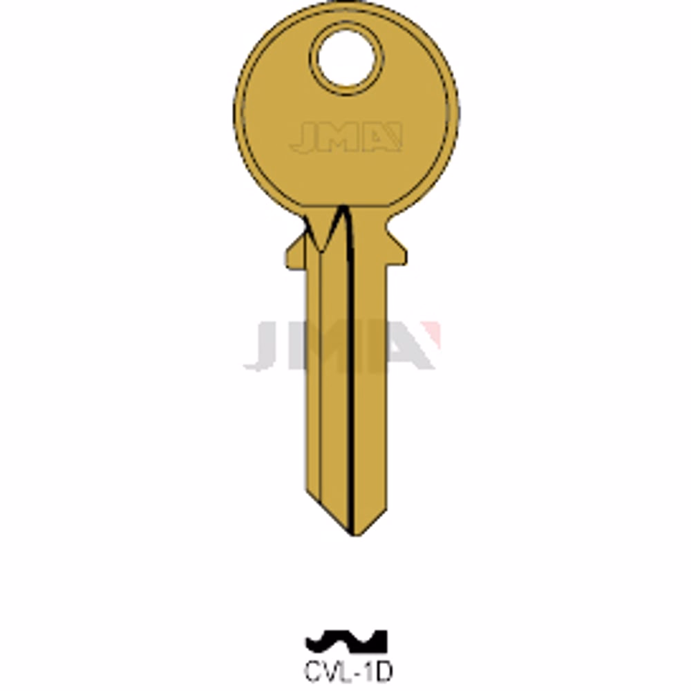 LLAVE JMA ALUMINIO (CVL-1D ORO)