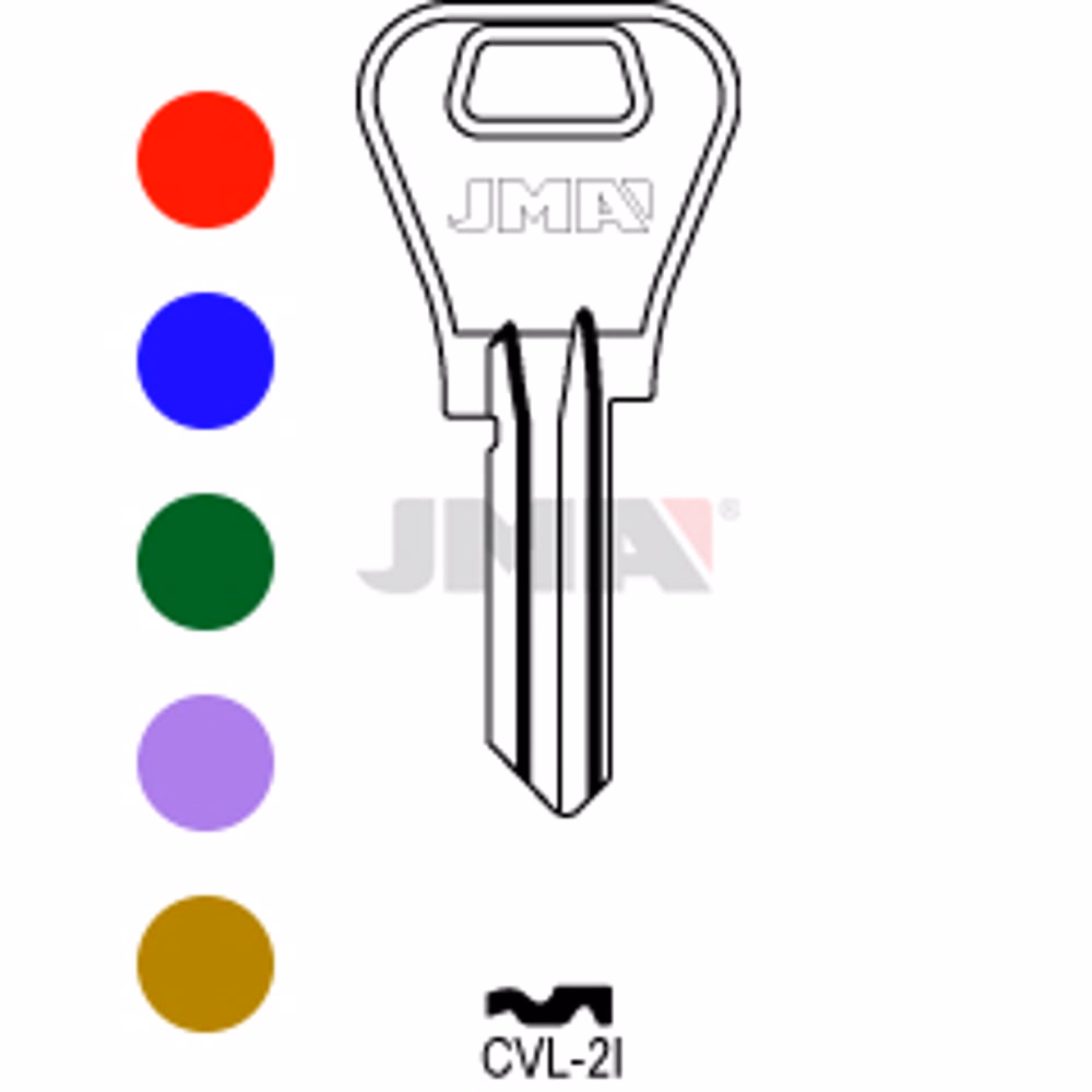 LLAVE JMA ALUMINIO (CVL-2I SURTIDO)