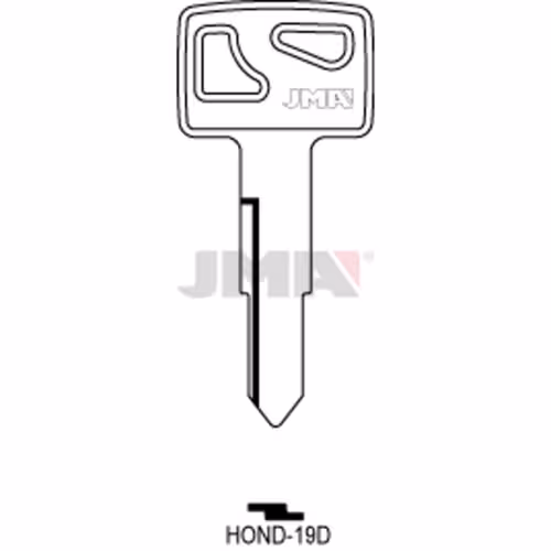 LLAVE JMA ACERO-C (HOND-19D)