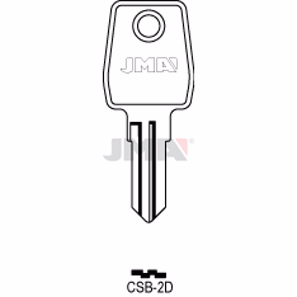 LLAVE JMA ACERO-C (CSB-2D)