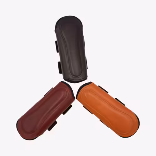 Protector delantero de cuero con neopreno premium