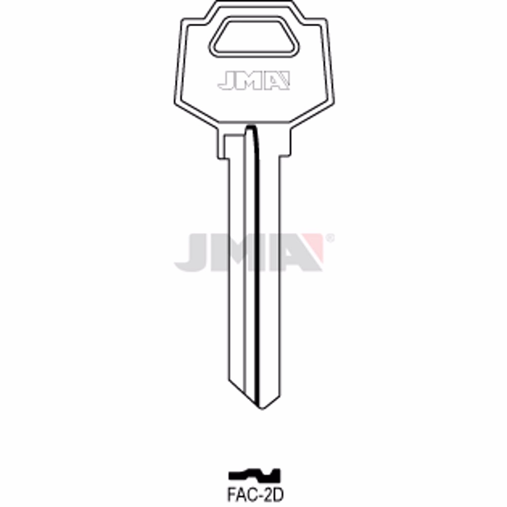 LLAVE JMA ACERO-B (FAC-2D)