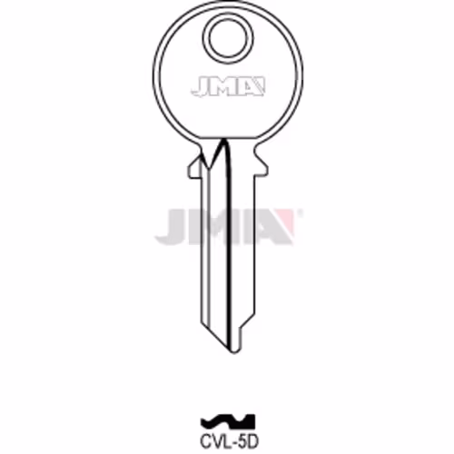 LLAVE JMA ACERO-A (CVL-5D)