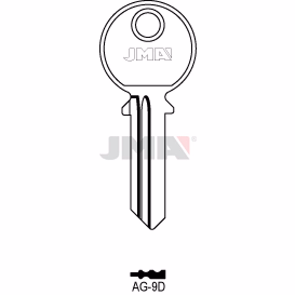 LLAVE JMA ACERO-C (AG-9D)