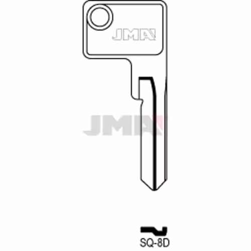 LLAVE JMA ACERO-C (SQ-8D)