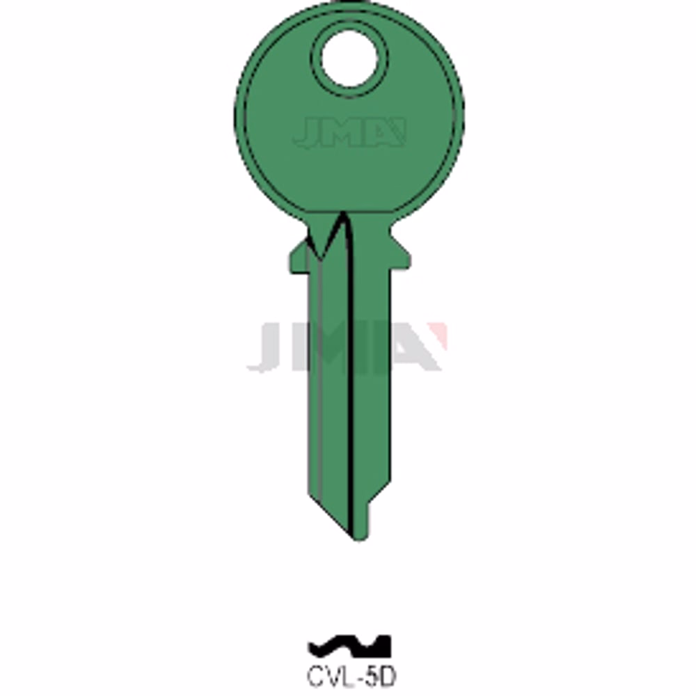LLAVE JMA ALUMINIO (CVL-5D VERDE)