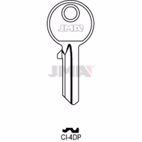 LLAVE JMA ACERO-B (CI-4DP)
