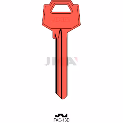 LLAVE JMA ALUMINIO (FAC-13D ROJO)