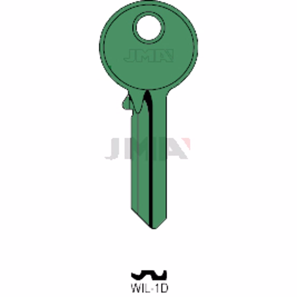 LLAVE JMA ALUMINIO (WIL-1D VERDE)