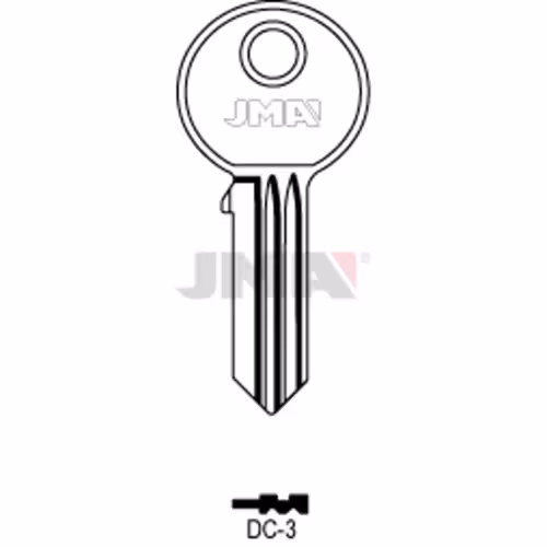 LLAVE JMA ACERO-C (DC-3)
