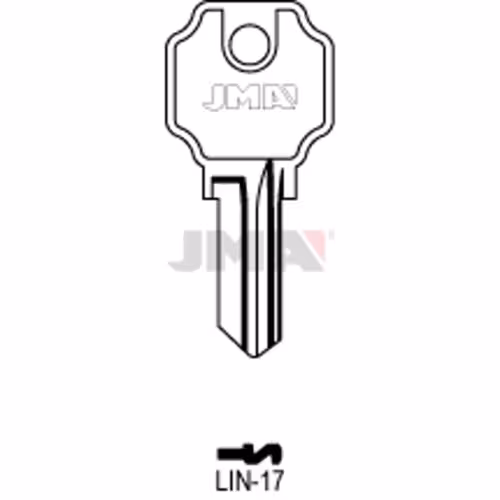 LLAVE JMA ACERO-B (LIN-17)