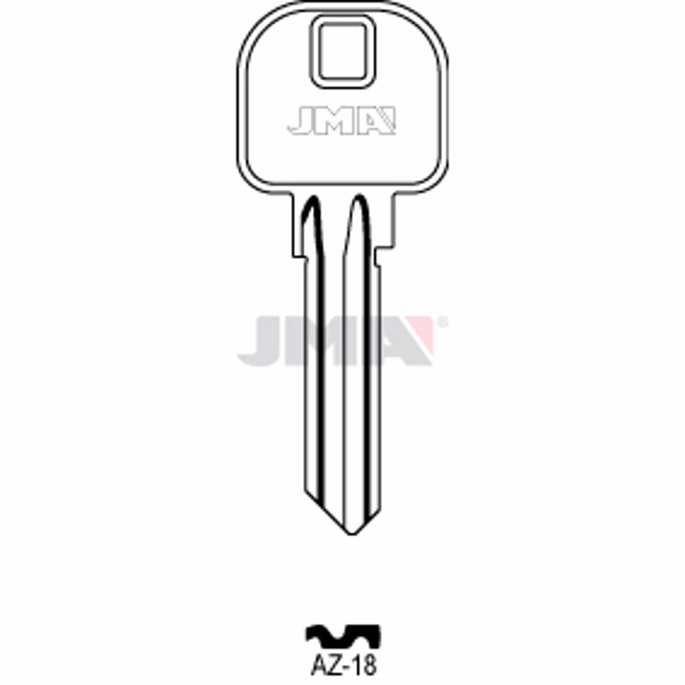 LLAVE JMA ACERO-B (AZ-18)