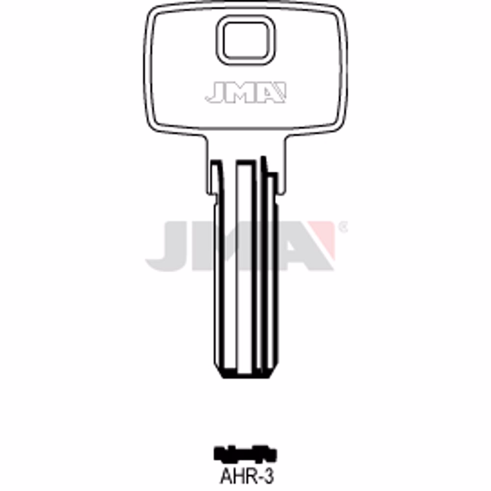 LLAVE JMA LATON SEGURIDAD (AHR-3)