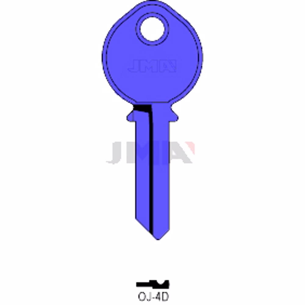 LLAVE JMA ALUMINIO (OJ-4D AZUL)