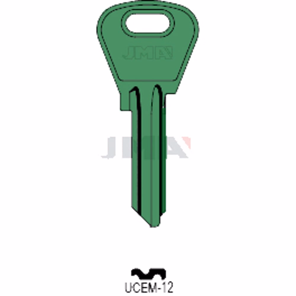 LLAVE JMA ALUMINIO (UCEM-12 VERDE)