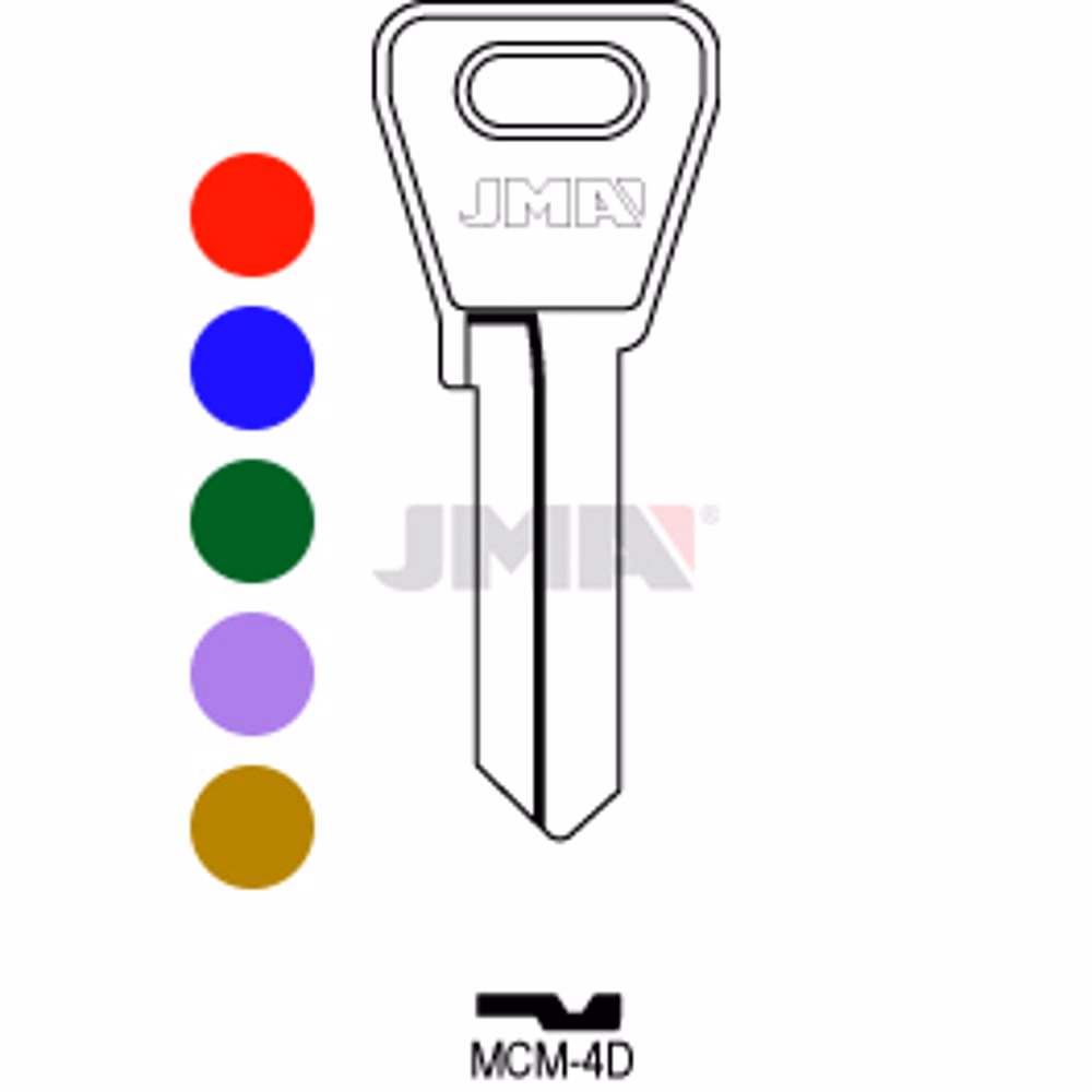 LLAVE JMA ALUMINIO (MCM-4D SURTIDO)
