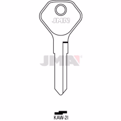 LLAVE JMA ACERO-C (KAW-2I)
