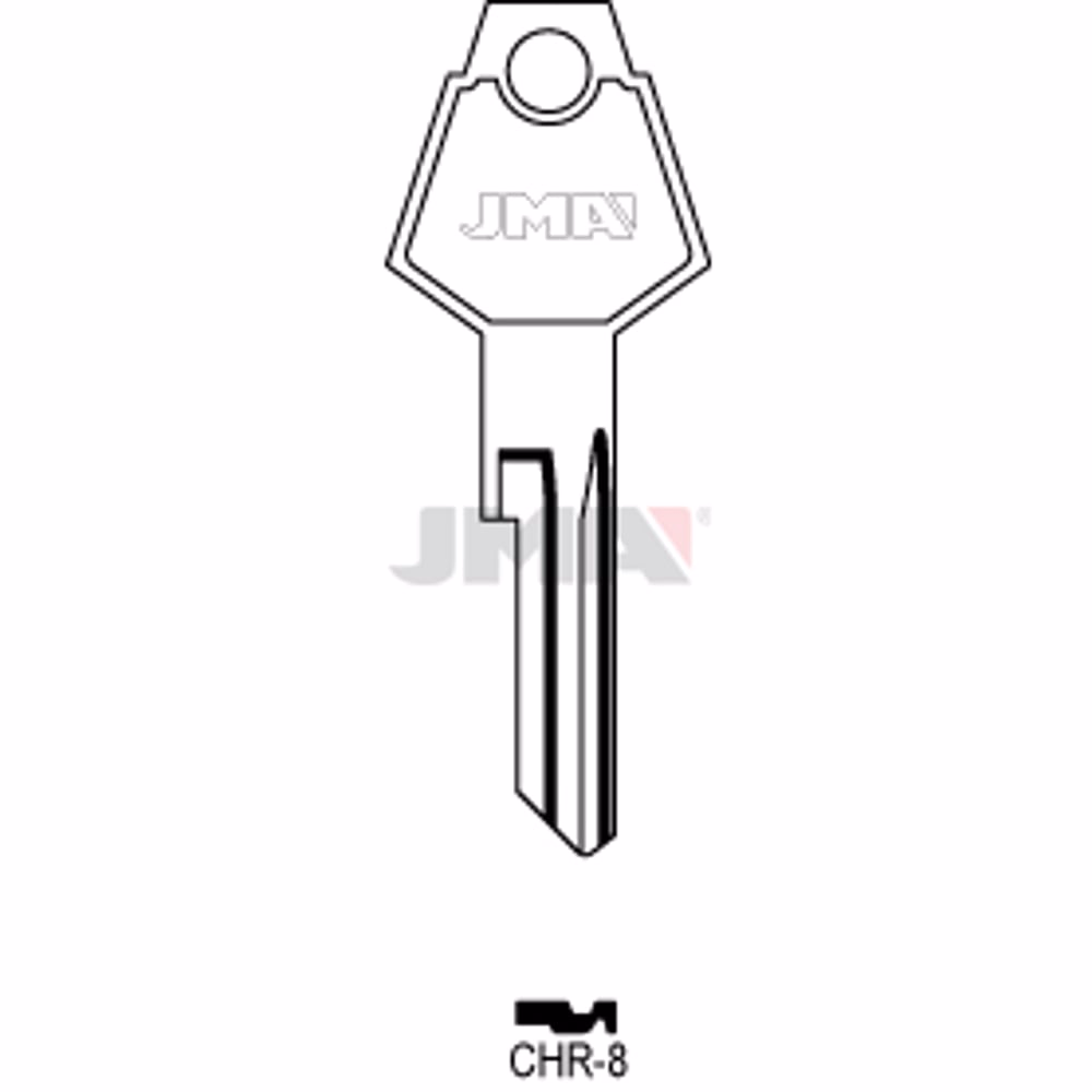 LLAVE JMA ACERO-C (CHR-8)