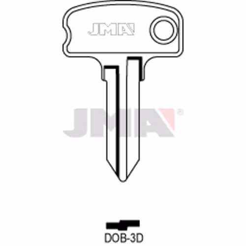 LLAVE JMA ACERO-C (DOB-3D)