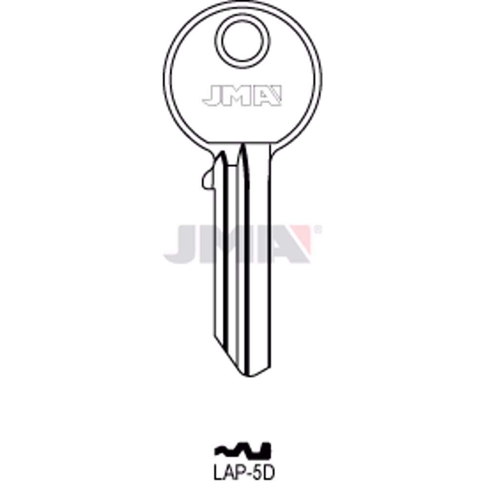 LLAVE JMA ACERO-C (LAP-5D)